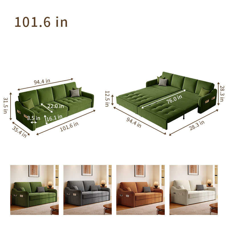 Pet-Friendly 3-Way Convertible Sofa Bed with Storage-sofabed-fbx-8630