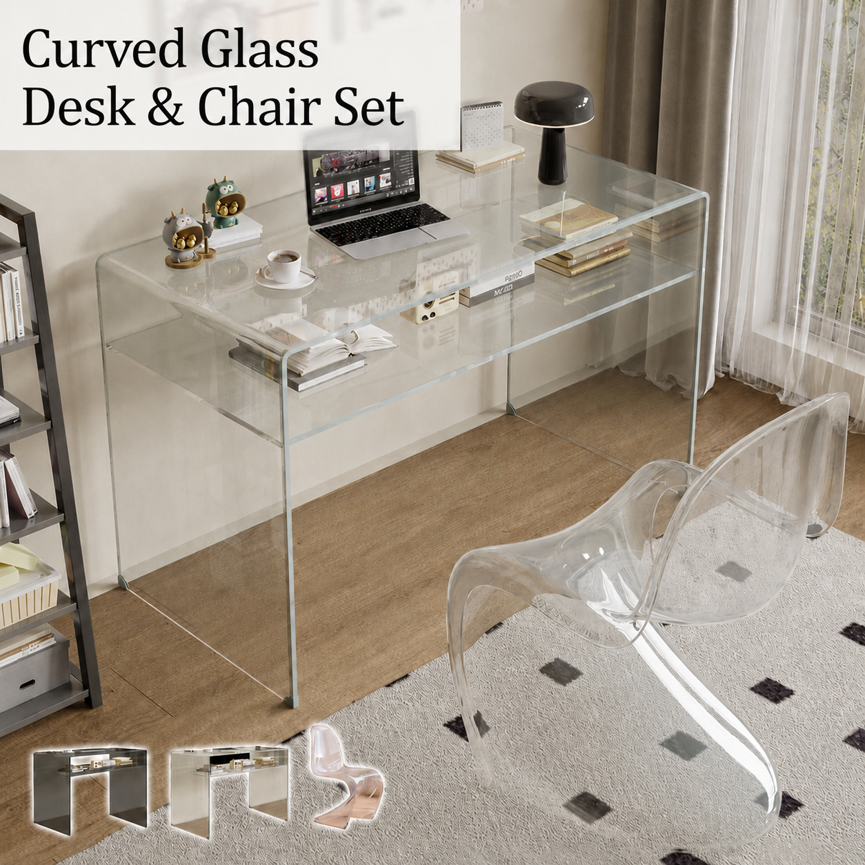 glass desk-fbd-4563