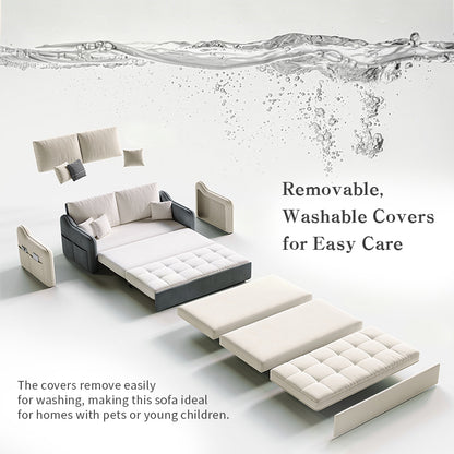 Pet-Friendly 3-Way Convertible Sofa Bed with Storage-sofabed-fbx-8630