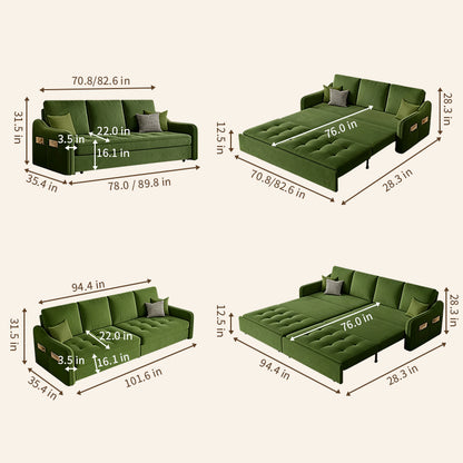 Pet-Friendly 3-Way Convertible Sofa Bed with Storage-sofabed-fbx-8630