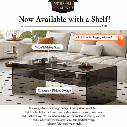 glass low table/center table-fbd-4560