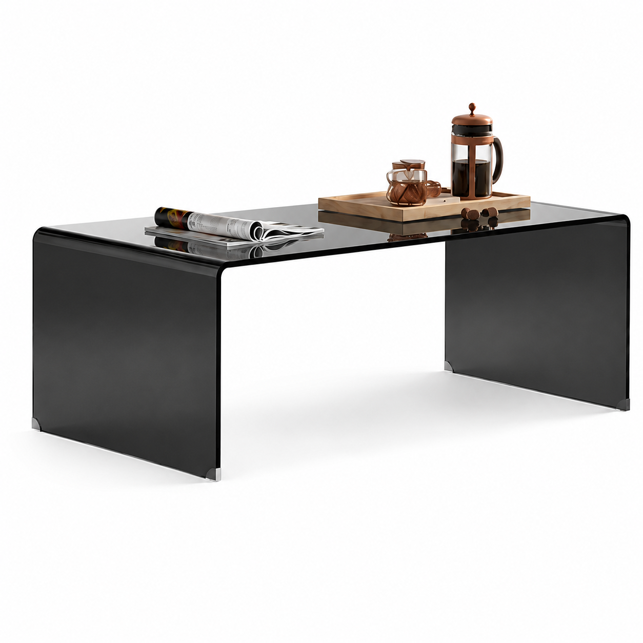 glass low table/center table-fbd-4560