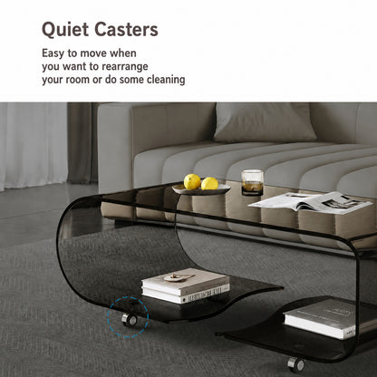glass low table-fbd-4564