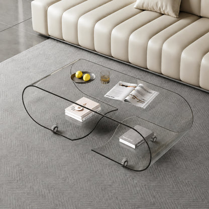 glass low table-fbd-4564
