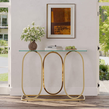 Gold low table - detail
