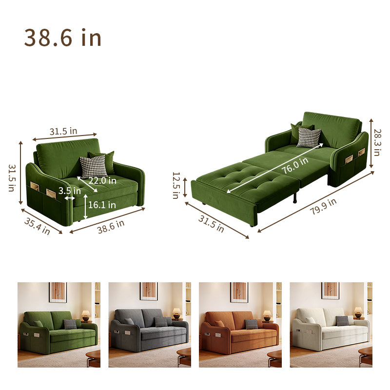 Pet-Friendly 3-Way Convertible Sofa Bed with Storage-sofabed-fbx-8630