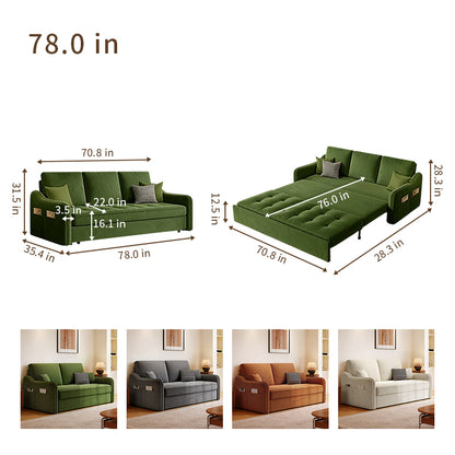 Pet-Friendly 3-Way Convertible Sofa Bed with Storage-sofabed-fbx-8630