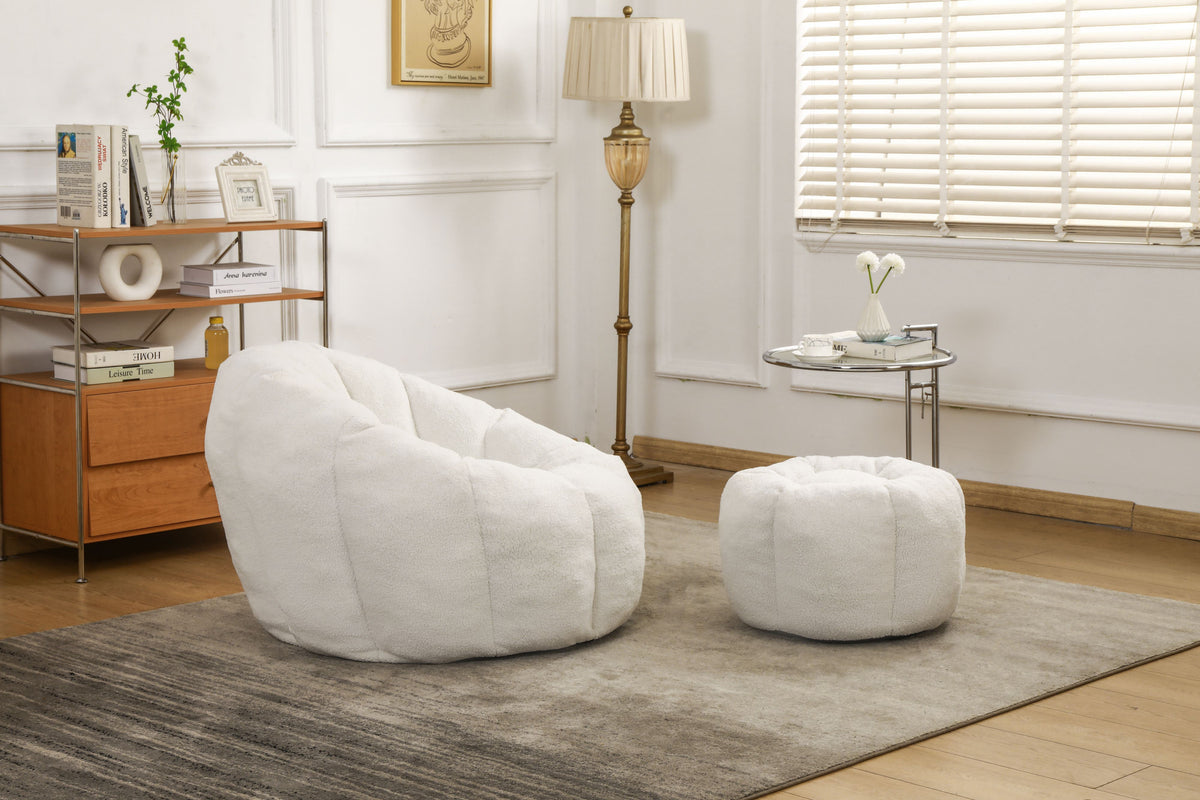 Dark Blue / Light Blue / White / Yellow sofa - detail