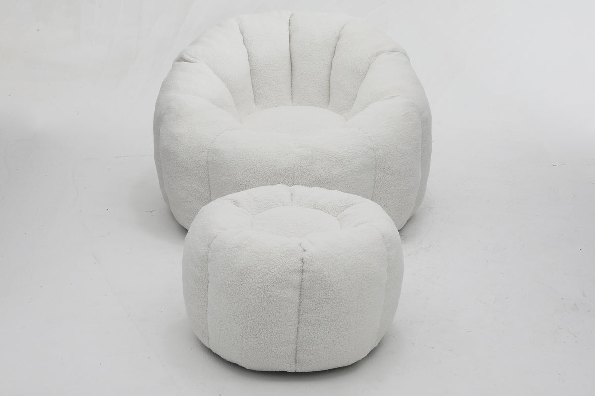 Dark Blue / Light Blue / White / Yellow sofa - detail