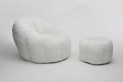 Dark Blue / Light Blue / White / Yellow sofa - detail