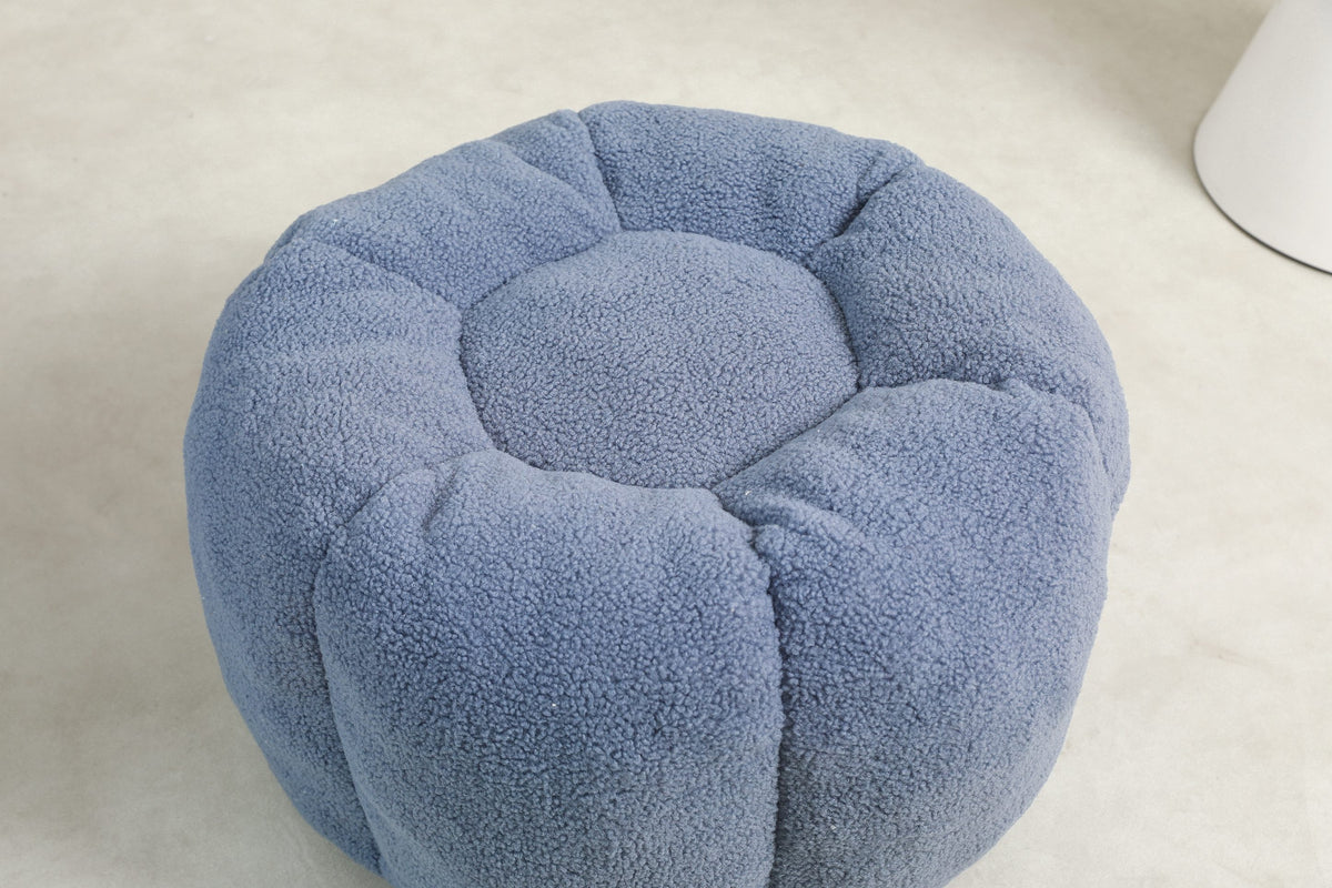 Dark Blue / Light Blue / White / Yellow sofa - detail