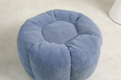 Dark Blue / Light Blue / White / Yellow sofa - detail
