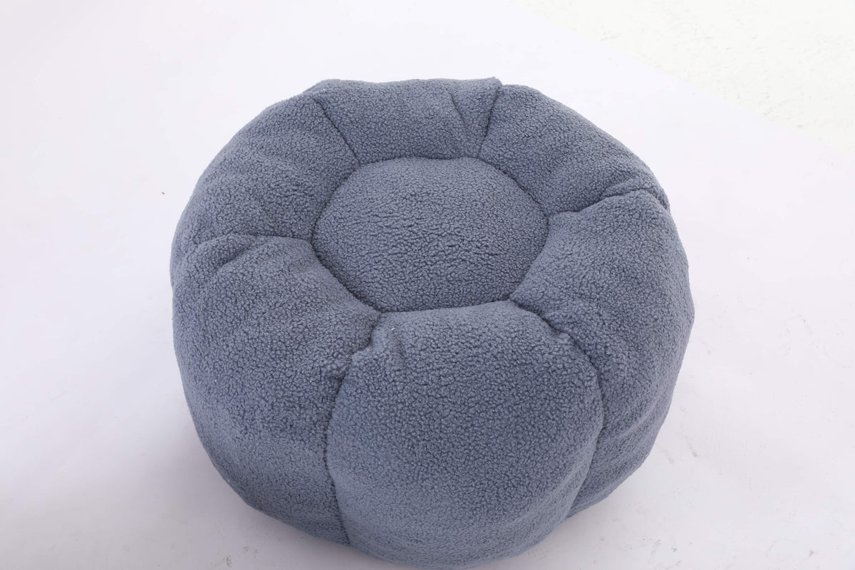 Dark Blue / Light Blue / White / Yellow sofa - detail