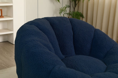 Dark Blue / Light Blue / White / Yellow sofa - detail
