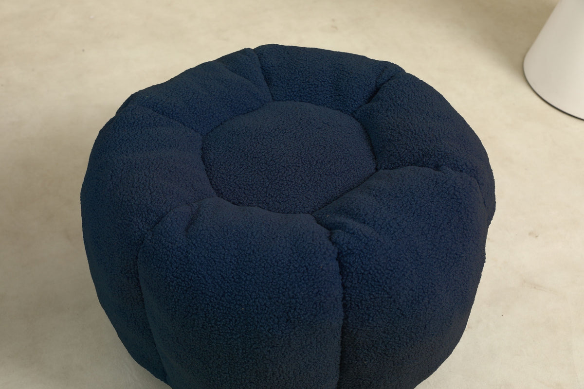 Dark Blue / Light Blue / White / Yellow sofa - detail
