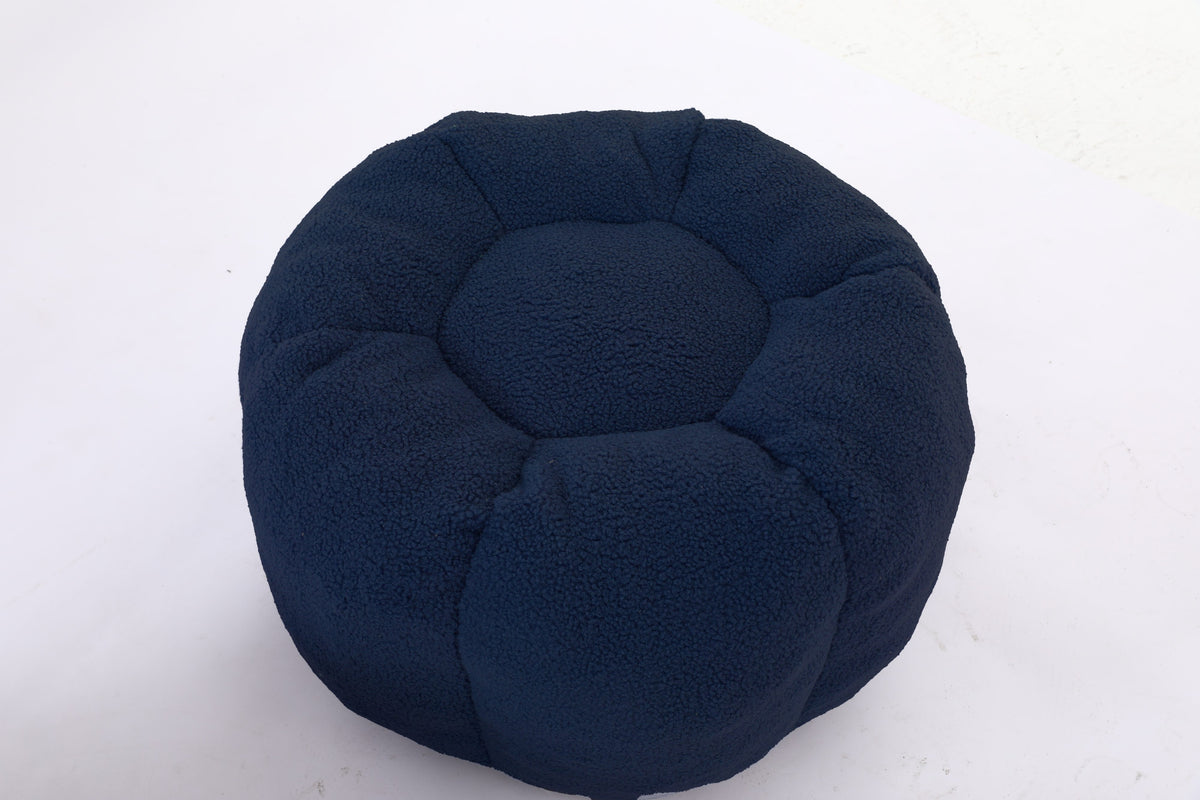 Dark Blue / Light Blue / White / Yellow sofa - detail