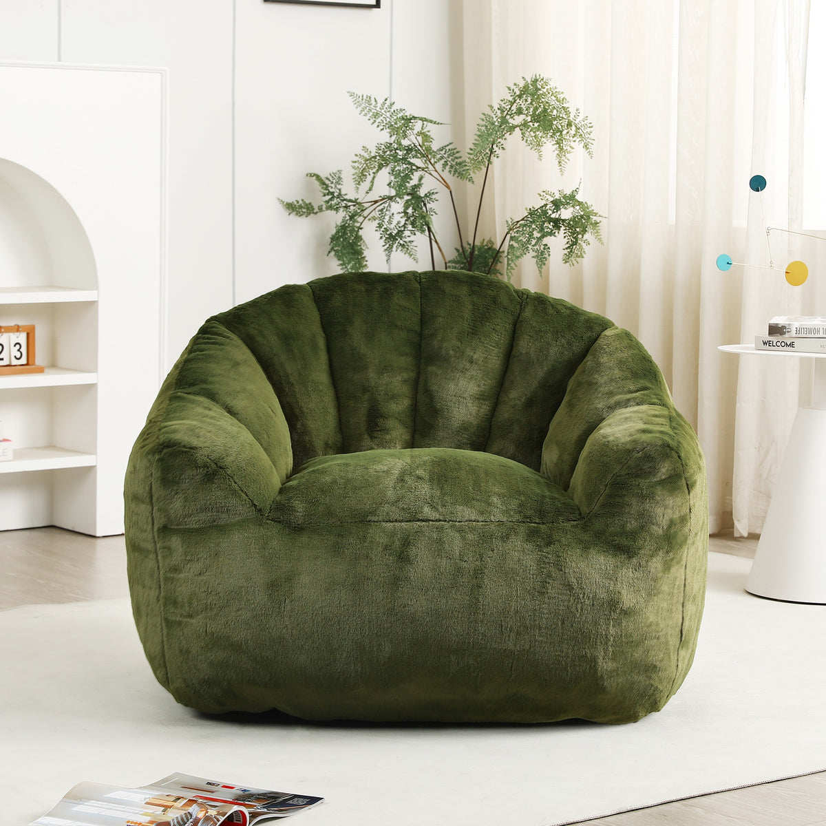 Pink / Green / White sofa - detail