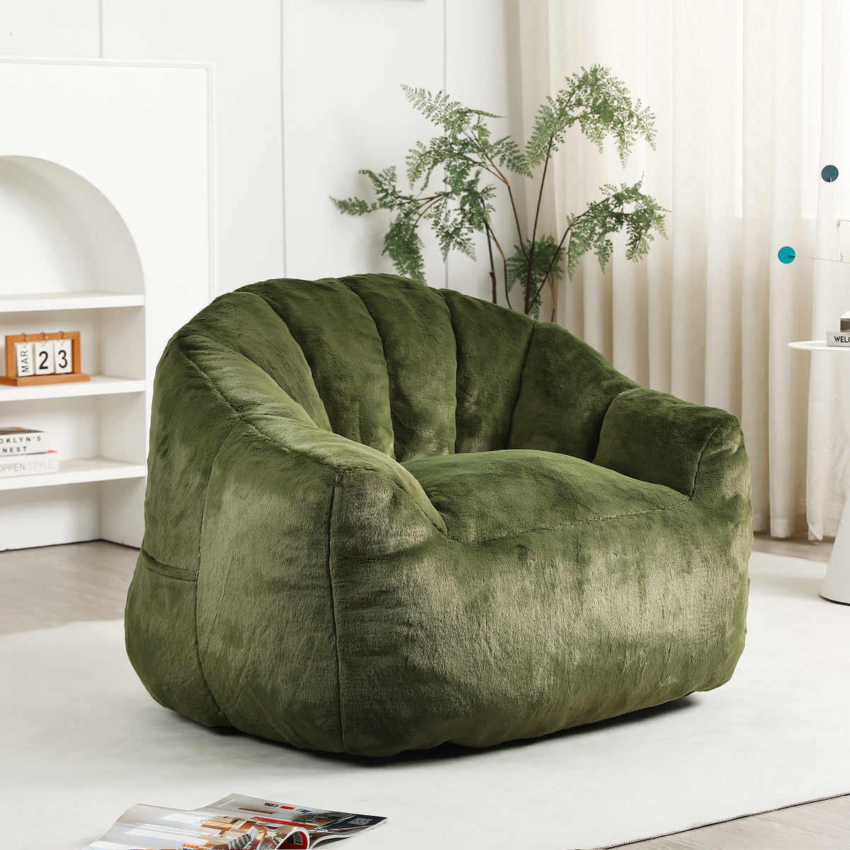 Pink / Green / White sofa - main