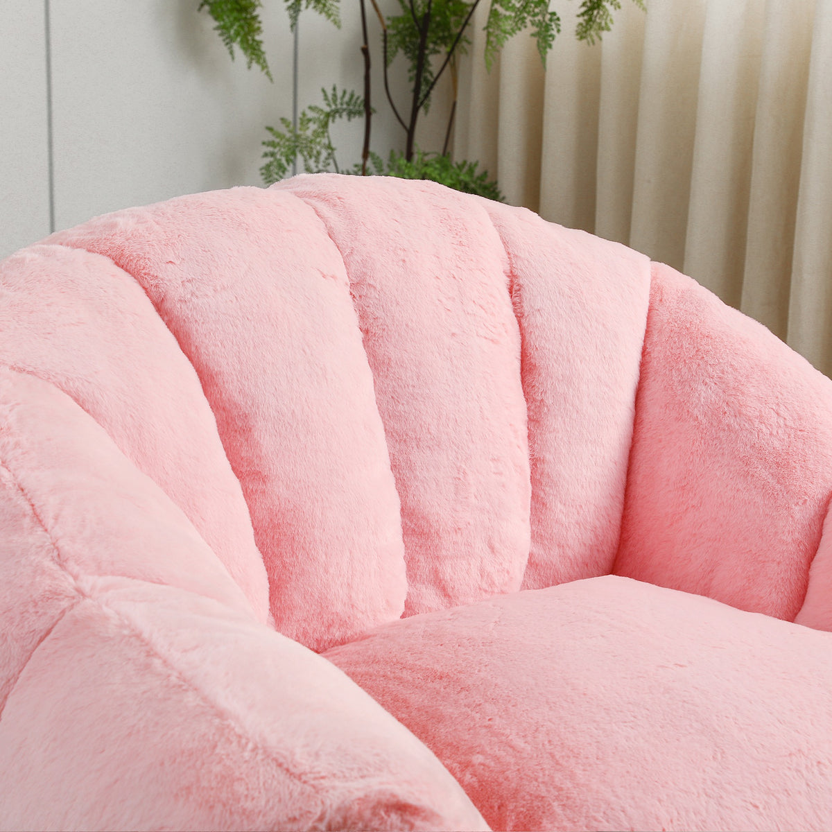 Pink / Green / White sofa - detail