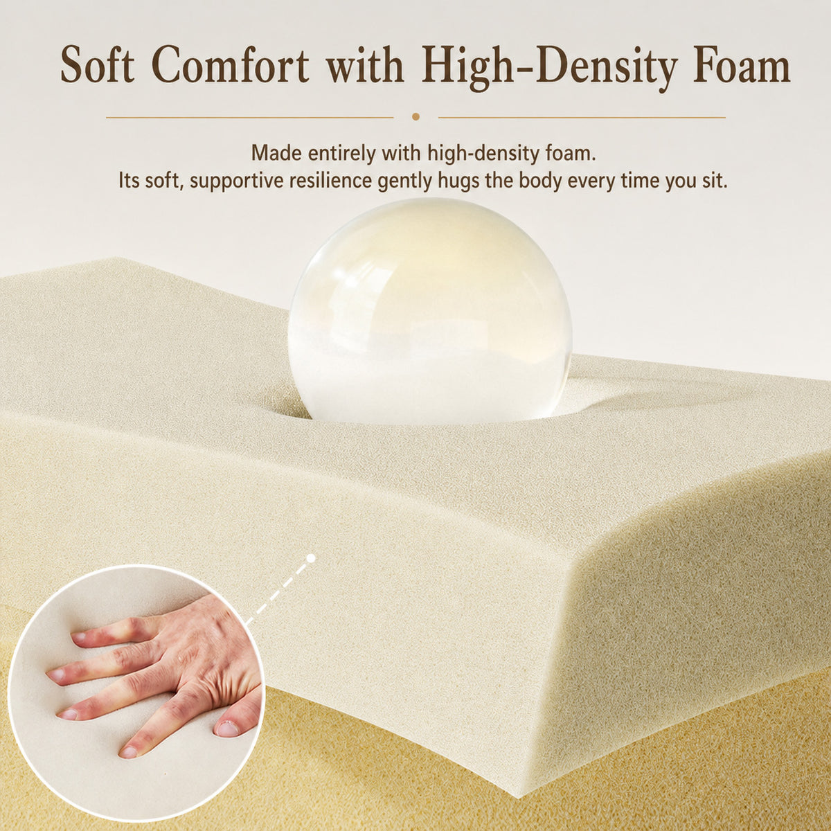 3-Way Convertible Flannel Sleeper Sofa with Deep Seat-sofabed-fbx-8639