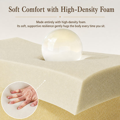 3-Way Convertible Flannel Sleeper Sofa with Deep Seat-sofabed-fbx-8639