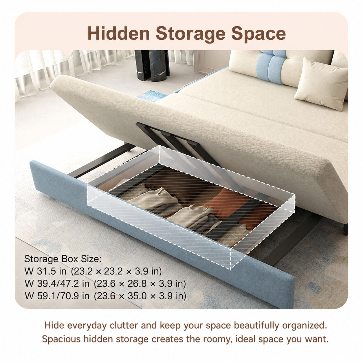 2Way Sofa Bed-fsx-1006