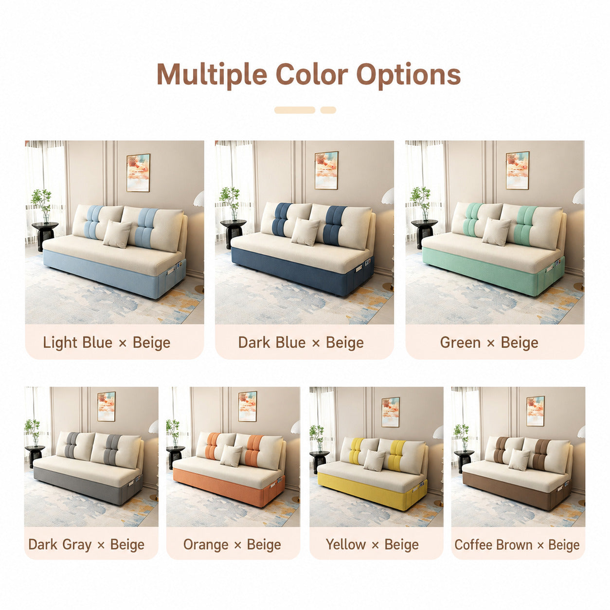 2Way Sofa Bed-fsx-1006