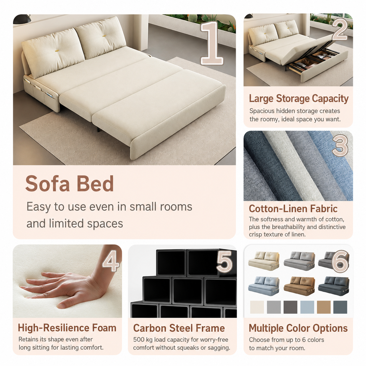 2Way Sofa Bed-fsx-1008