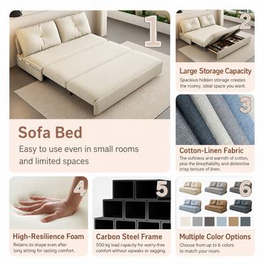 2Way Sofa Bed-fsx-1008