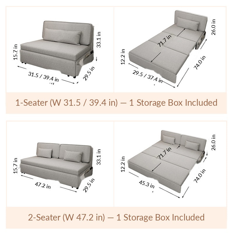 2Way Sofa Bed-fsx-1010
