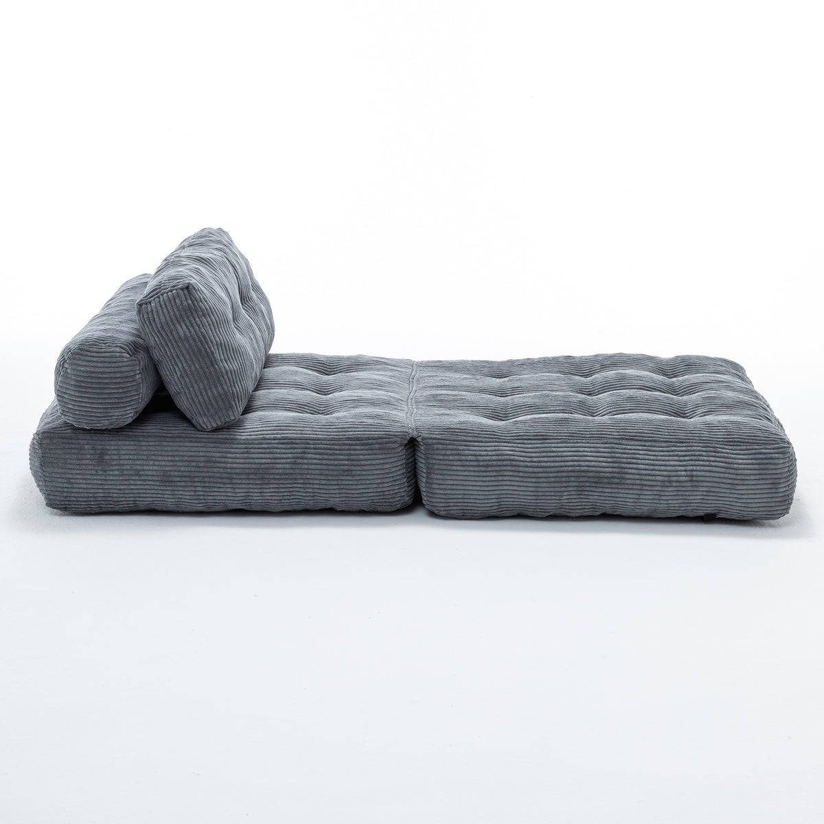 Green / Dark Blue / Dark Gray sofa bed - detail