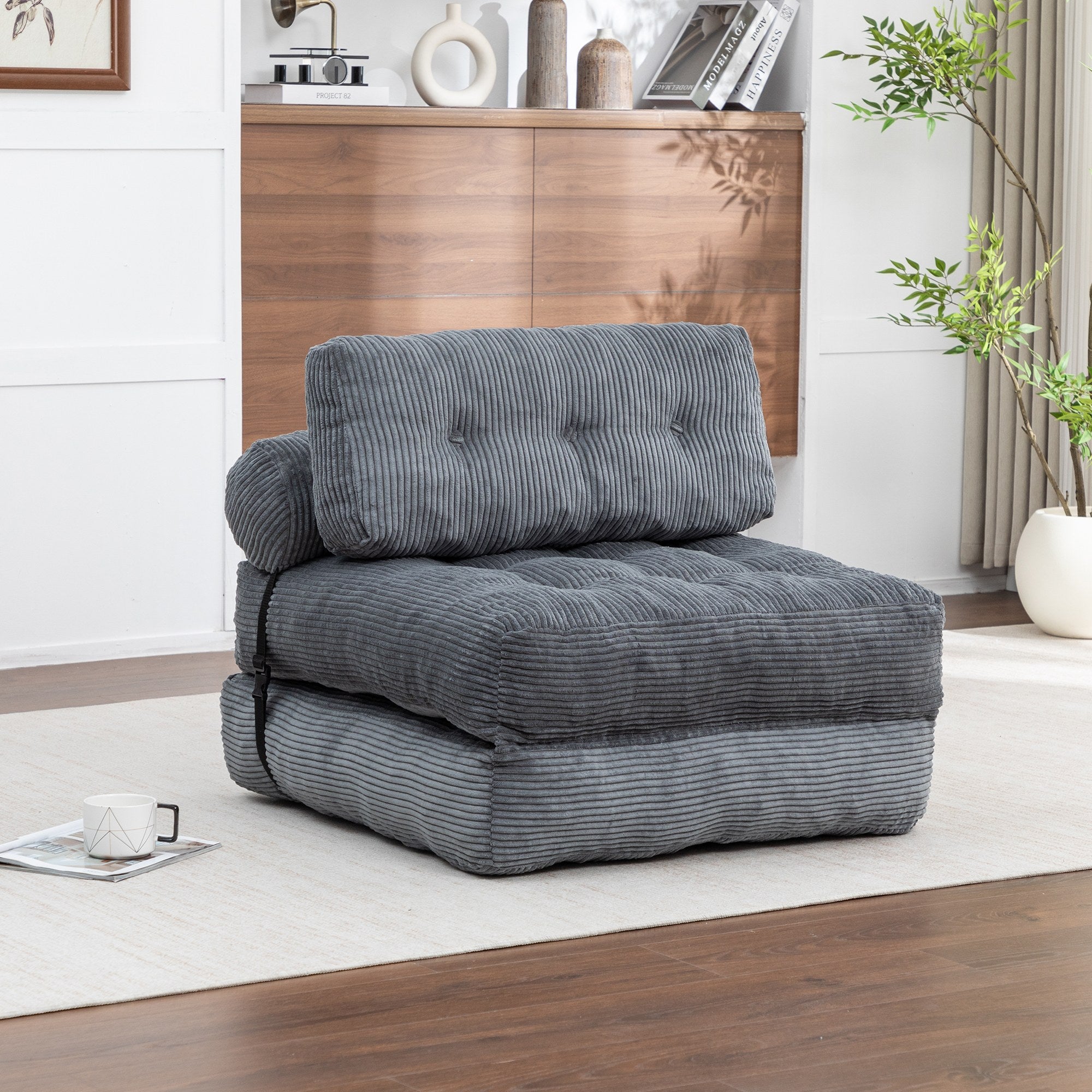 Green / Dark Blue / Dark Gray sofa bed - main