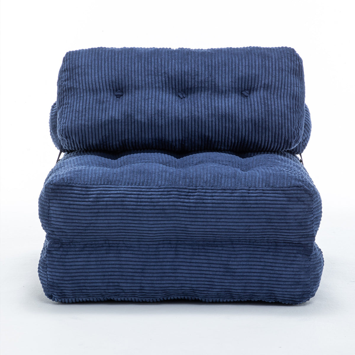 Green / Dark Blue / Dark Gray sofa bed - detail