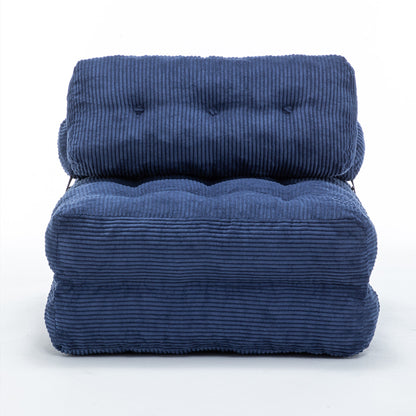 Green / Dark Blue / Dark Gray sofa bed - detail
