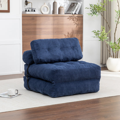 Green / Dark Blue / Dark Gray sofa bed - main