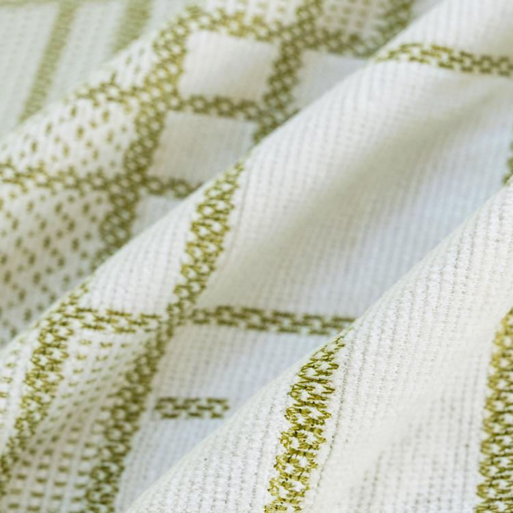Chenille plaid sofa cover - main 2