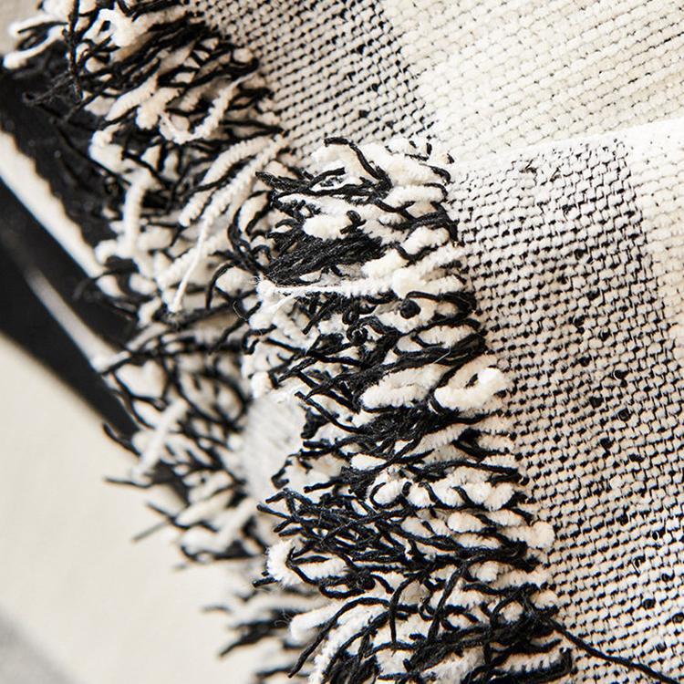 Chenille bohemian sofa cover - main 5